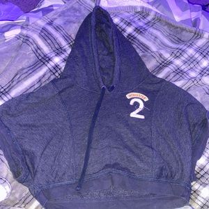 Hollister cropped sweatshirt